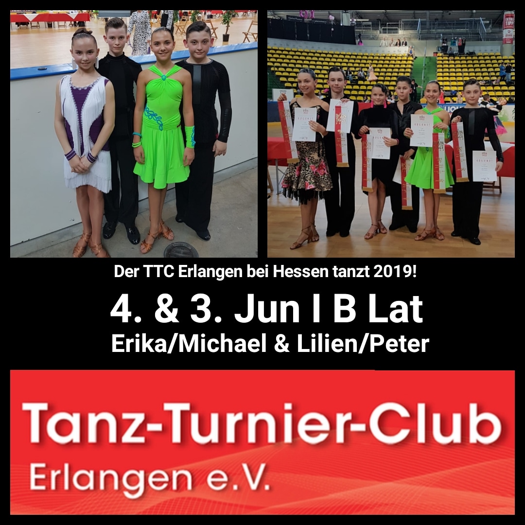 Erika/Michael und Lilien/Peter- © TTC Erlangen e.V.
