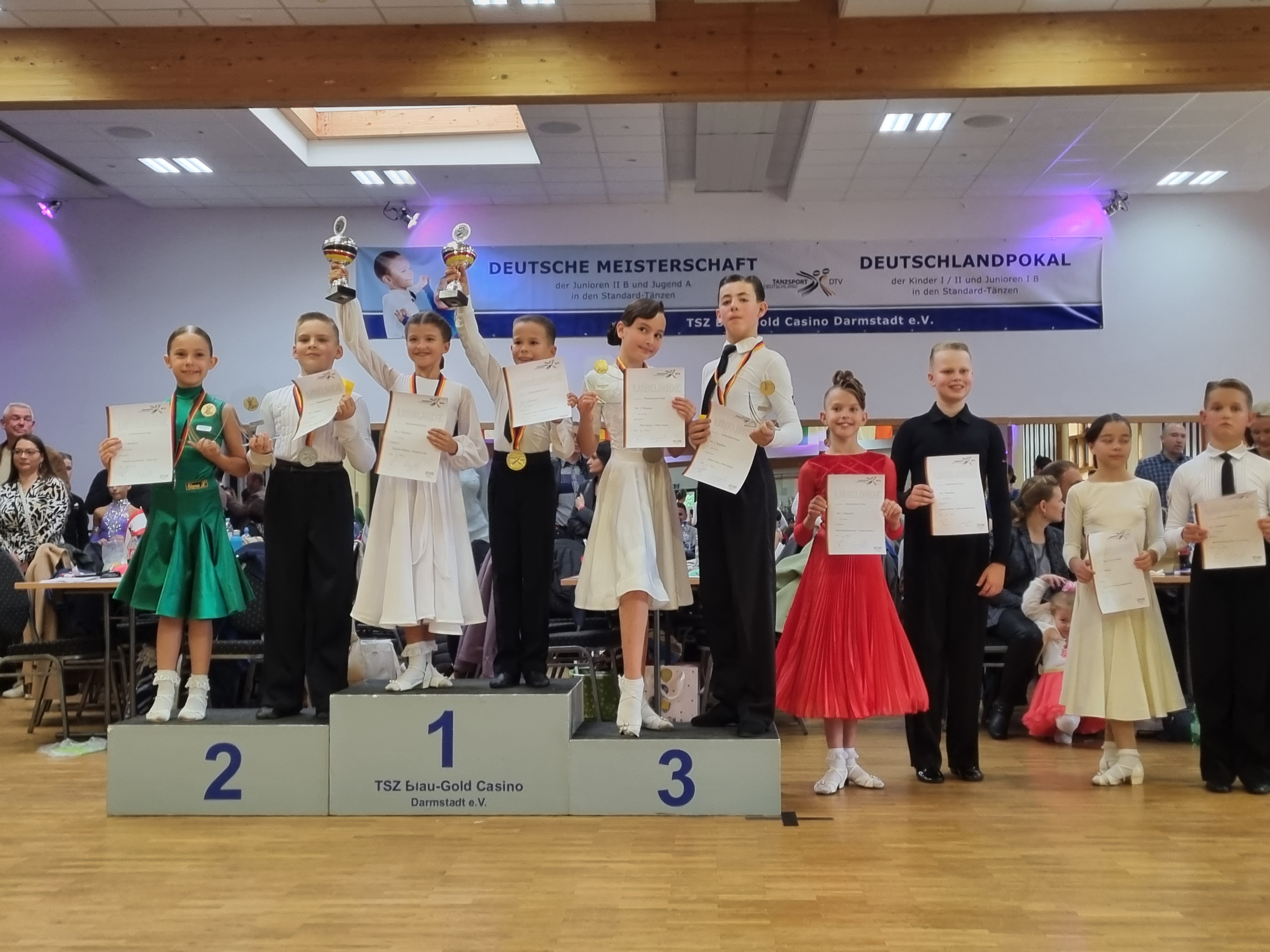 Vizemeister Malik und Viktoria - © TTC Erlangen e.V.