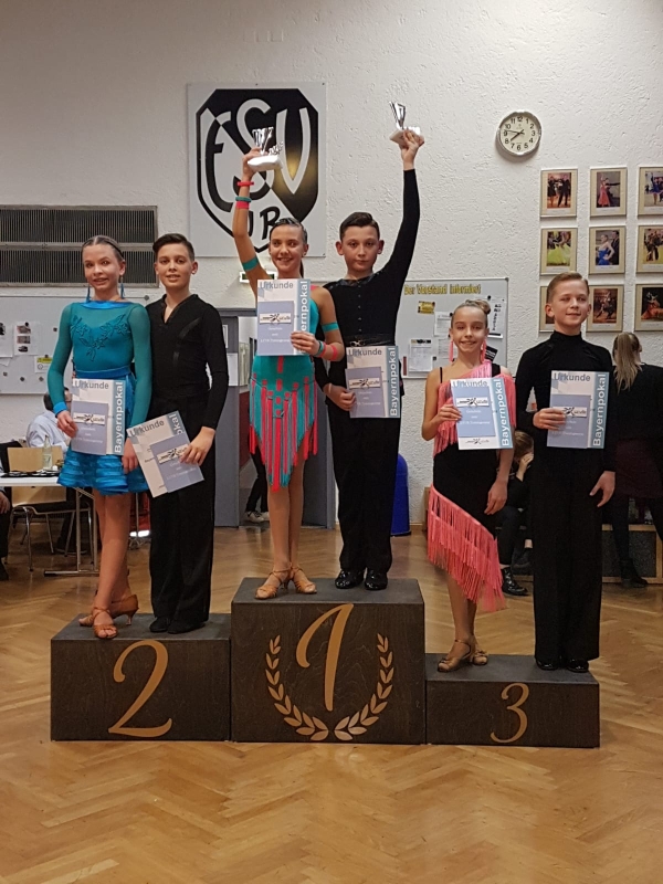 Peter und Lilien gewinnen Bayernpokal 2018 - © TTC Erlangen e.V.