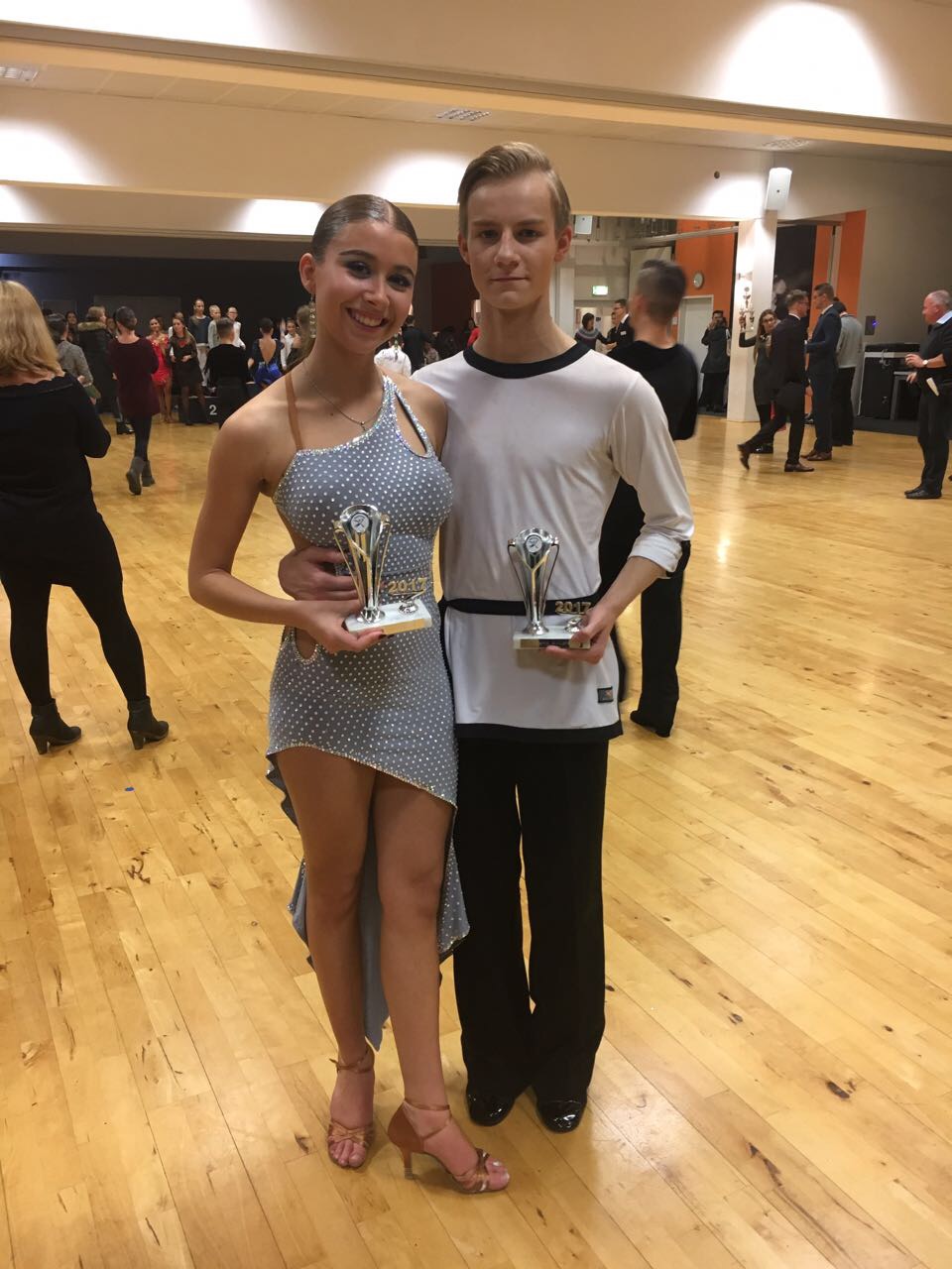 Anastasia Aronova und Marcel Hammrich - © TTC Erlangen e.V.