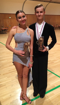Anastasia Aronova und Marcel Hammrich - © TTC Erlangen e.V. Marcel und Anastasia